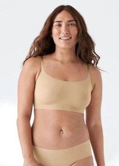 True & Co True Body Scoop Neck Adjustable Strap Bra in Desert XS Tan - $30  (31% Off Retail) New With Tags - From Rebecca