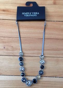 Vera Wang Simply Vera Necklace Tan 