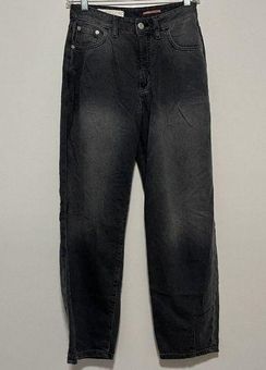 Anthropologie Pilcro High Waisted Tapered Balloon Leg Washed Black Jeans  Size 25 - $25 - From Emily