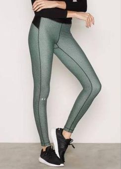 Under Armour Under armor heat gear green black leggings full