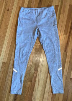 Mondetta Fleece Lined Leggings Gray Size L - $14 (30% Off Retail