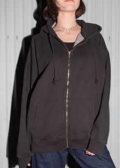 Brandy Melville Christy Hoodie Black Size L - $28 - From Zoe