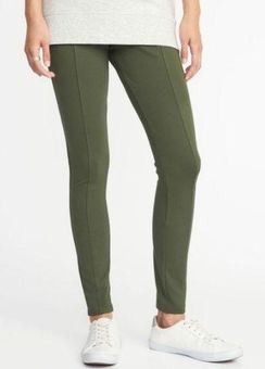 Old Navy Stevie High Rise Skinny Pants Green Size S petite - $25