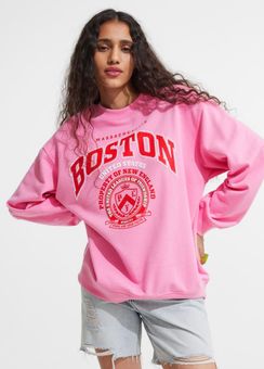 Divided pink boston sweatshirt Size M - $15 (40% Off Retail) - From nitya