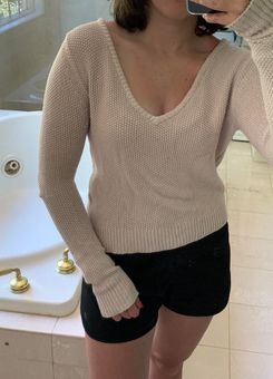 Brandy Melville Knit Sweater Pink - $8 (82% Off Retail) - From BuySell