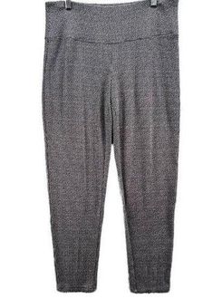 J.Jill Wearever Collection Houndstooth Smooth Fit Slim Leg Pants Black  Womens S - $38 - From Kathy