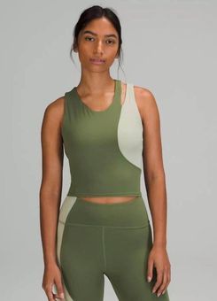 Lululemon Nulu Asymmetrical Yoga Tank Top Green Size 2 - $61 (23% Off  Retail) - From Abby