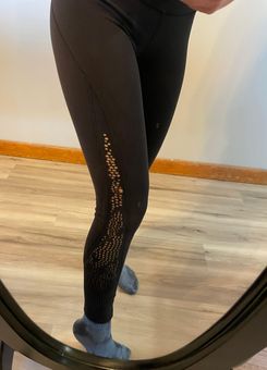 Lululemon Mesh Side Leggings Black Size 2 - $19 (80% Off Retail