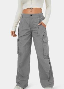 Women's High Waisted Multiple Pockets Wide Leg Casual Cargo Pants - Halara