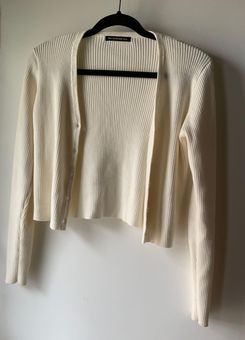 BRANDY MELVILLE CREAM CARDIGAN