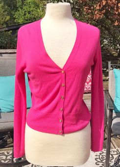 Tory Burch Pink Button Down Cardigan Sweater Size M - $38 (61% Off Retail)  - From Taylor