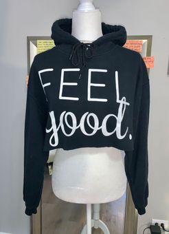 Gildan Crop Hoodie Black Size M - $15 (70% Off Retail) - From Kimberly