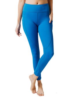 Zyia Royal Blue Pocket Light n Tight Mid-Rise 7/8 24, XL (12) - $55 New  With Tags - From Kat