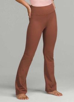 Lululemon Groove Pant Super High Rise Flared Pants Ancient Copper