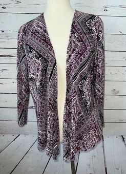 Easywear lightweight cardigan slinky sweater 2 Large Crinkled Chico's - $26  - From Piece Of