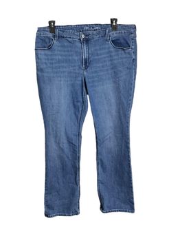 Mid-Rise Kicker Boot-Cut Jeans for Women, Old Navy