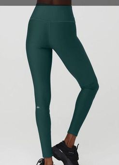 alo 7/8 High Waist Airlift Legging in Midnight Green