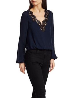 Cami NYC Top Blue Size M 26 86 Off Retail From Adriana