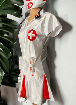 Spirit Halloween Sexy Nurse Costume Say Ahh  Adult Costume From