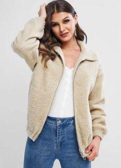 Teddy jacket deals zaful
