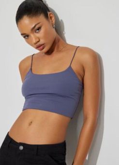 Garage Eva Cropped Cami Top Blue Size M - $10 (50% Off Retail) - From Shelby