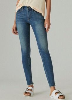 Lucky Brand Ava Mid Rise Skinny Jeans