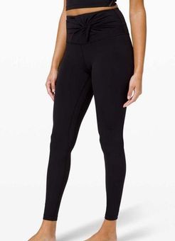 LULULEMON BLACK ALIGN 2 HIGH-RISE WAIST NULU BUTTERY SOFT YOGA