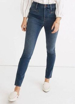 Mid-Rise Jeggings with Zip Pockets