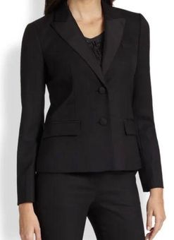 Tory Burch Women Black Dolly Wool Jacket Size 0 - $83 - From Keahida