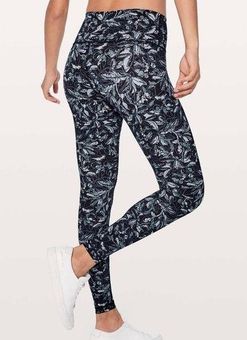 Lululemon Wunder Under Tight 28 Embellished Multi Size 6 - $58