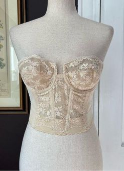 Cream Longline Corset 