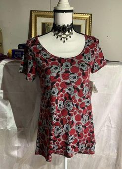 LuLaRoe Classic T Disney Minnie Mouse Top Gray Size XXS - $26 New With Tags  - From Paula