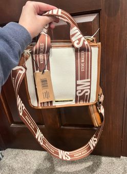 STEVE MADDEN SMALL WHITE CROSSBODY PURSE BAG