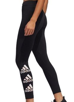 Adidas Leggings NWT Tie Dye Stacked Logo Black Cotton/Spandex Workout XS -  $14 New With Tags - From Tina