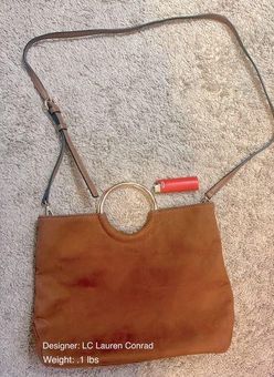 LC Lauren Conrad Brown Purse