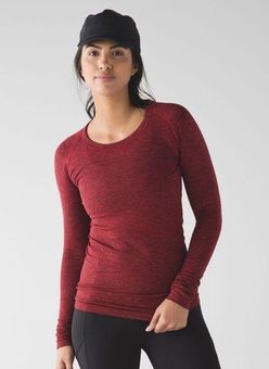  lululemon Swiftly Tech Long Sleeve Crew (Black, 4