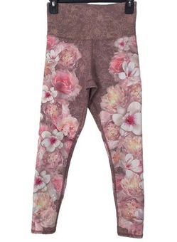 Evolution and creation FLORAL WORKOUT ATHLETIC LEGGINGS WOMENS SIZE SMALL -  $12 - From allison
