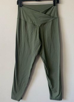 Aerie OFFLINE Real Me High Waist Crossover 7/8 Legging Olive Green Size XL  - $28 - From Marissa