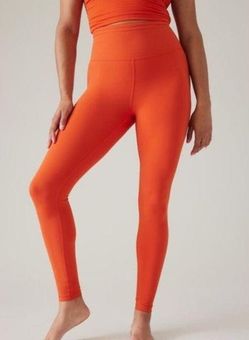 Athleta Ultra High Rise Elation Tight Orange Medium - $63 - From Kealy