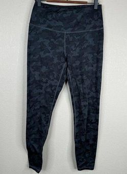 Spyder Womens Active Leggings Size Medium M Black/Gray Camo High