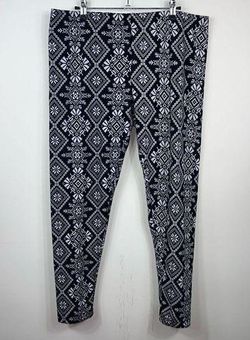 Time and Tru Women's Fair Isle Leggings 