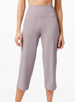 Lululemon Align Wide Leg Super High Rise Crop Pants Size 2 - $85 - From Zoes