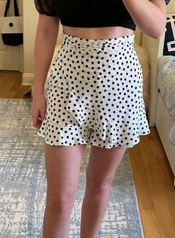 ZARA Black And White Polka Dot Skort - $12 (76% Off Retail) - From grace