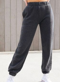 Dark grey brandy sweatpants sale