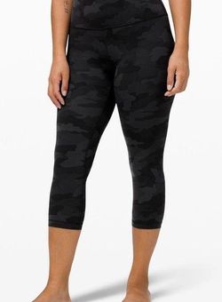 lululemon athletica, Pants & Jumpsuits, Lululemon Camo Align Crop 2  Leggings