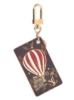 Louis Vuitton Illustre Bag Charm and Key Holder Monogram White