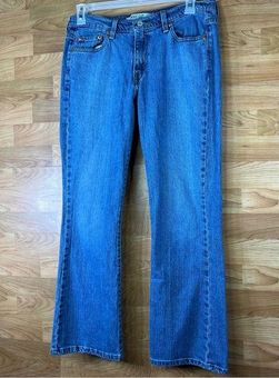 Levi s Ladies Bootcut 515 Size 12 Slim Medium Blue Denim Wash