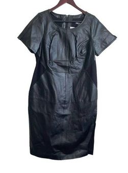 Jessica london top leather dress