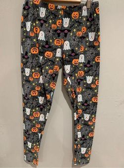 No Boundaries Womens HALLOWEEN Leggings- -Large Space Grey Poly/Spandex EUC  - $14 - From Todd