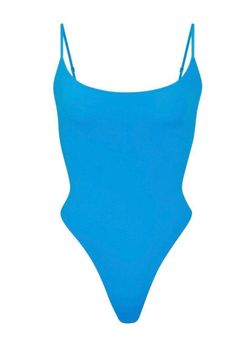 SKIMS Fits Everybody Cami Bodysuit Blue Size M - $45 - From Izzy